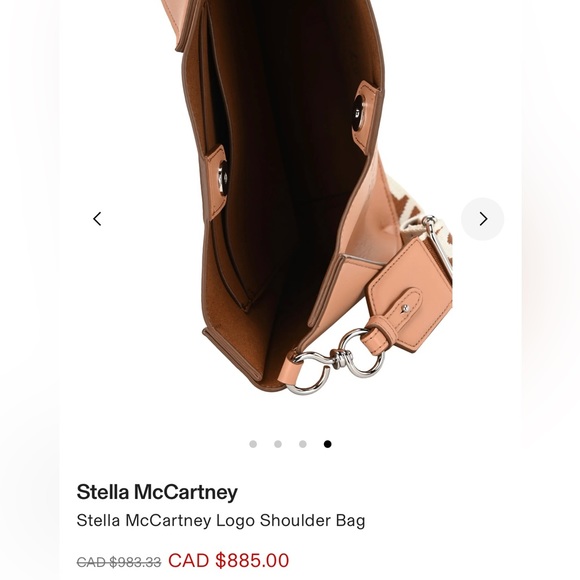 Stella McCartney Logo Shoulder Bag…Like Worn once - Picture 2 of 6